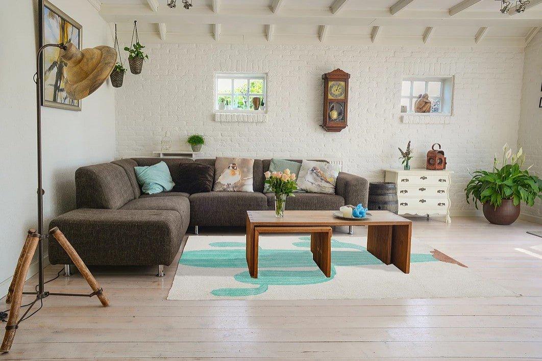 Alfombra Infantil Algodón 100% Lavable Cactus Aratextil - Nanetes #